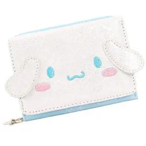 산리오 얼굴 반지갑 시나모롤 1P 지폐 동전 손지갑 컴팩트한지갑