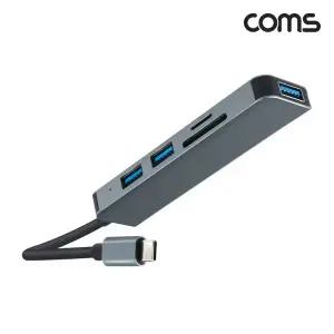 (COMS) USB 타입C 멀티허브 카드리더기(SD/TF)