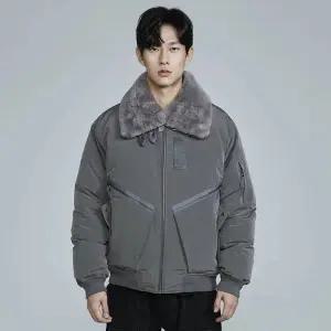 [버커루]남성 P/N 카라탈부착 MA-1 다운 점퍼(B224DW470P)