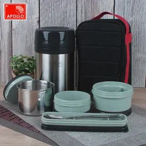 NEW 아폴로 보온도시락 프리미엄11호 수능도시락 보온밥통 죽통 국통 학생 직장인 도시락통