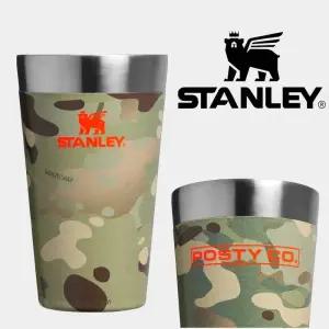[정품] 스탠리 X 포스트말론 콜라보 스탠리 한정판 비어 파인트 멀티캠 473ml(16oz)