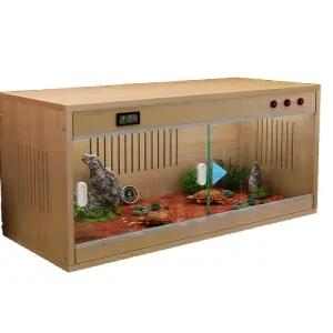 레오파드게코사육장 도마뱀 파충류 게코 하우스 사육장 화이트