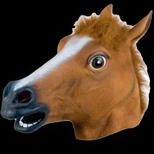 말머리 가면 말대가리 마스크 말가면 할로윈 파티