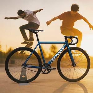 쓰나미픽시 레온 경량 사이클 완성차 SNM100 하이엔드 앞뒤브레이크포함 경주용