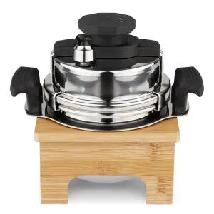 대웅 누룽지 가마솥 1.2L 미니압력밥솥  통3중 스테인리스