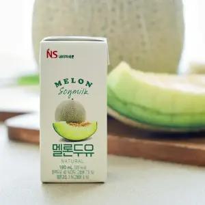 네이처세븐 멜론두유, 190ml, 24개 고소하고 부드러운 멜론의 달콤함
