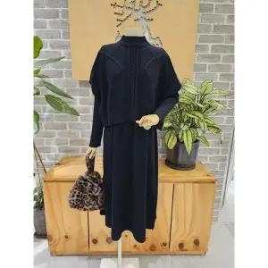 [레코브](타임스퀘어점패션관)(SET) 판초셋업니트원피스(LC41F1KO001S)