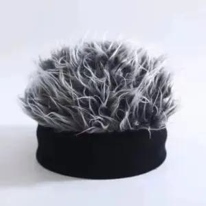 가발모자 남성 패션모자 머리 일체형 선캡 정수리 숏컷 통가발 자연스러운