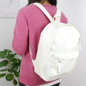 심플 캐주얼 백팩 노트북 대용량 커플 여행 고등학생 책가방