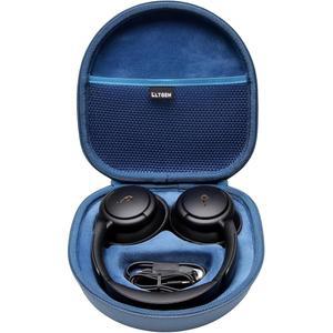 Anker 사운드코어 스페이스 Q45 / Q35 원 프로 및 Life Q30 Q20 Q20i 어댑티브 노이즈 캔슬링 헤드폰용 LTGEM 하드 케이스 - 보호용 휴대용 보관 가방(네이비 블루)