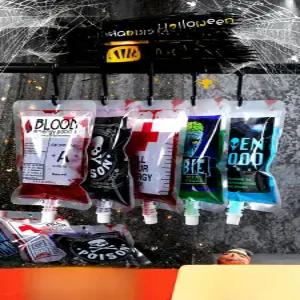 할로윈혈액팩 영화 소품 연기 행사 테마 링거 무대 코스튬 공포 복장 주스