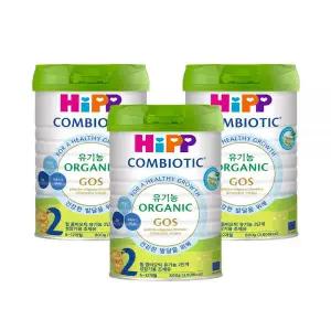 힙 유기농 콤비오틱 분유 2단계 800g x 3개