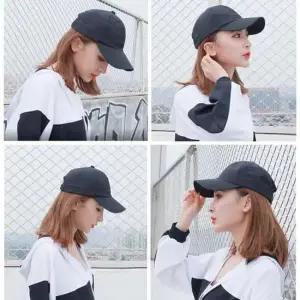 연예인볼캡 무지 여자 모자 소두 착시 블랙 단독컬러