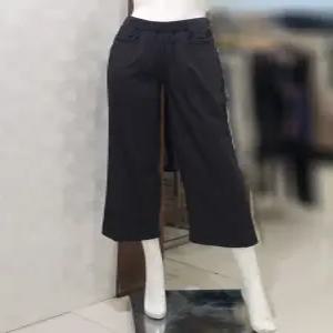 [벨라디터치] V3F4SL35 일자 와이드 기모 스판 바지