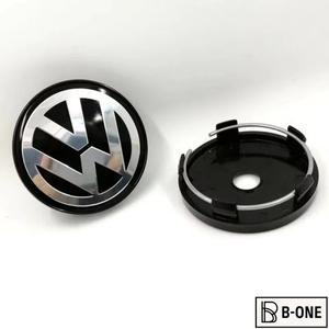 폭스바겐 골프 파사트 비틀 CC 보라 폴로 투아렉 티구안 VW 휠 센터 캡 자동차 휠캡 배지 엠블럼 로고 60mm