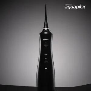 [아쿠아픽] 코드리스 휴대용 구강세정기 AQ-230 블랙