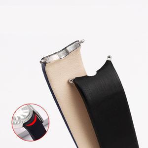 PIAGET Limelight 갈라  P10948 실크 그레인 소가죽 시계 호환용 호환용   용  용  밴드 호환