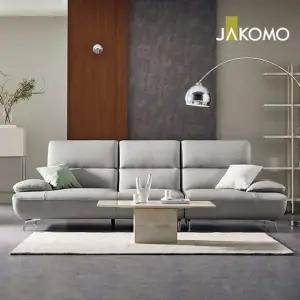 [자코모] 젬마 3.5인 천연면피 소가죽 소파