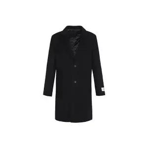 [하프클럽/BY파크랜드]블랙 캐시미어 혼방 2버튼 체스터코트-AA3OC891