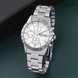 세이코 SBTQ039 스피릿 크로노그래피 아날로그 정장 남자 메탈 시계 c