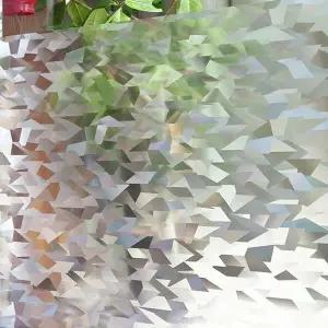 무점착유리창시트지 얼음조각나라 GD-HSW-32112D 1m x