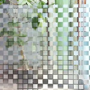 무점착유리창시트지 바둑무늬사각 GD-HSW-32110D 1m x