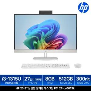 27-cr0013kl (8GB, M.2 512GB) 27인치 대화면 일체형 올인원 데스크탑 PC본체 병원업무용 업무용