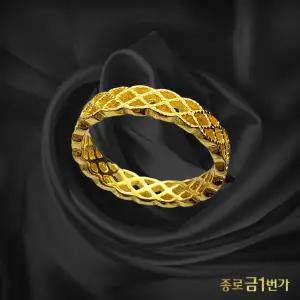여자 순금 반지 볼 레이스  1.875g 99.9