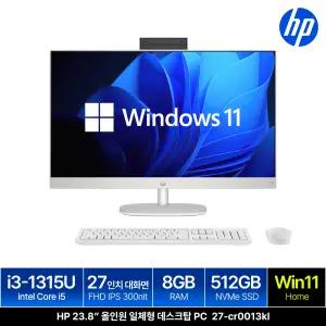 27-cr0013kl Win11Home (8GB, M.2 512GB) 27인치 대화면 일체형 올인원 데스크탑 PC본체 병원업무용 업무용
