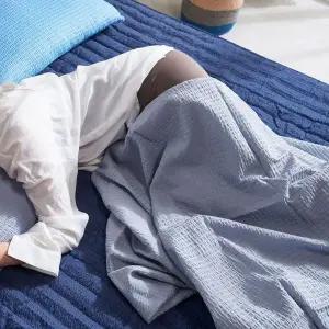 [골드스마일]리조트가벼운이불 시원한 뱀부 매트 베이직 여름침구 그레이핑크