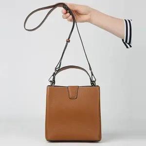 [하프클럽/]여성 토트백 소가죽 천연 스몰 피체