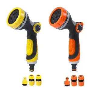 [오너클랜]bns 10단 다기능 분사기 분사기 세트 원예/정원/세차/청소/수도호스