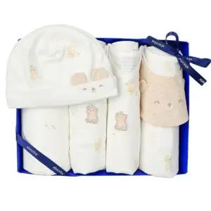 [갤러리아] (압소바출산,배냇저고리세트)새싹곰오가닉배냇저고리출산용품5종세트(A1A-10121SET)
