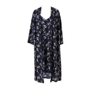 [갤러리아] [여]가볍고 터치 좋은 폴리30D소재 꽃나염 가운세트 (VGNA206A VGNA206B)