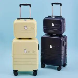 미피 캔디 기내용 캐리어 세트 18인치(48.5cm) 확장형+13인치레디백 2박3일용 가볍고 튼튼한 소형여행가방