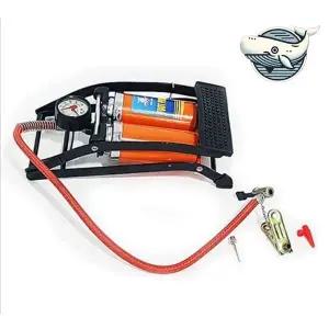 [하프클럽/]간편한 자전거 타이어 공기 주입기 휴대용 듀얼