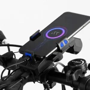 [하프클럽/]방수 자전거벨 거치대 벨 전조등 자전거 라이트