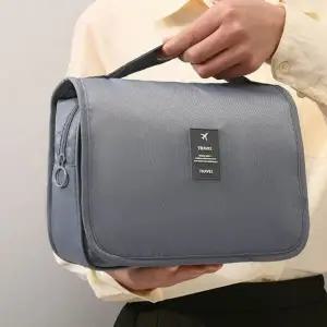 [하프클럽/]여행용 메이크업 정리 파우치 미니 수납 가방 깔끔한 공간 분리