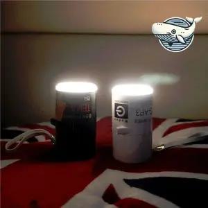 [하프클럽/]휴대용 에어펌프 긴급 바람 충전 랜턴 자전거