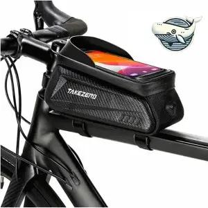 [하프클럽/]자전거 핸드폰 거치대 방수 가방 스마트폰