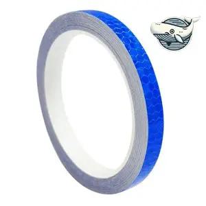 [하프클럽/]자전거 야광 반사스티커 이탈리아 블루 8m