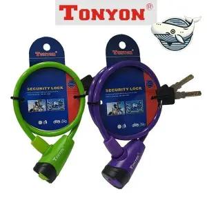 [하프클럽/]다채로운 색상 자전거 자물쇠 미니 와이어락