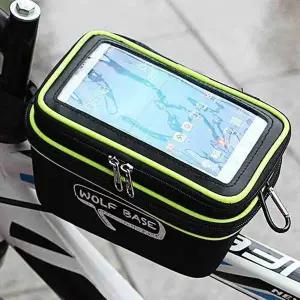 [하프클럽/]자전거 스마트폰 가방 2단 안장 핸들 프레임 핸들바