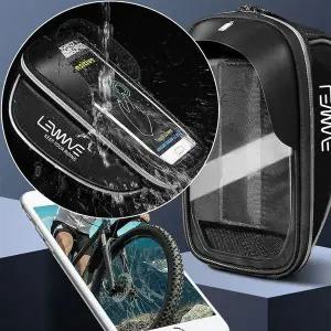 [하프클럽/]자전거핸드폰가방 스마트폰 터치스크린 방수 자전거스마트폰가