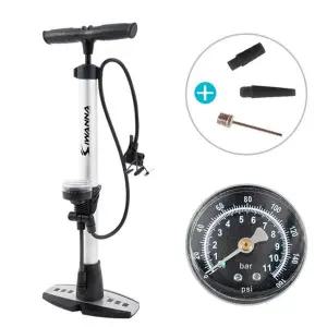 [하프클럽/]아이워너 펌프 알루미늄 게이지펌프 자전거펌프 공기압측정 압