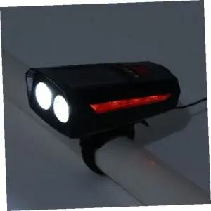 [하프클럽/]자전거라이트 스포티브태양광충전자전거벨전조등2400mAh레드