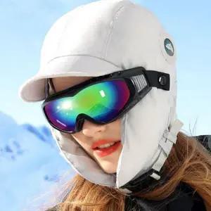 [하프클럽/]고글 연결 모자 패딩 보드 캡 스키 방풍 방한