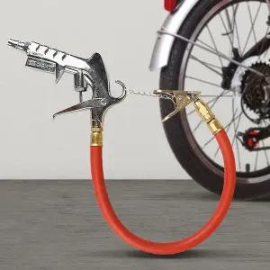 [하프클럽/]자전거게이지 타이어주입기 바람넣기 공기주입 바퀴 넣는법