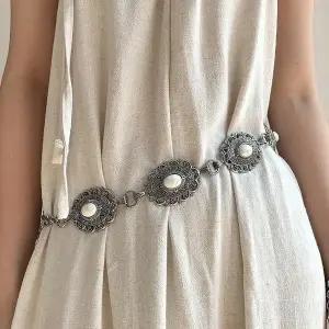 [하프클럽/옷자락]여자 체인 조각 끈 조절 가능 조임 허리끈 벨트