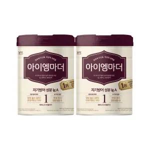 남양 아이엠마더 캔분유 800g 1단계 2캔